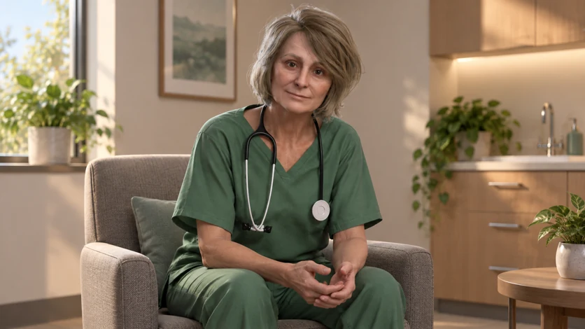 A Xuron virtual clinician listening